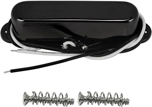 Miniatura 11 de FLEOR Alnico 5 Black TL Bridge Pickup para guitarra eléctrica estilo TL Pieza Negro