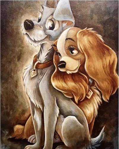 Kits de Pintura de Arte de Diamante JAKI para Adultos - Kits de Pintura de Diamante de Perro, Arte de Diamante Cuadrado de Taladro Completo para