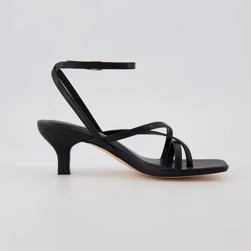 Miniatura 4 de CUSHIONAIRE Sandalia de tacón para mujer con espuma viscoelástica y anchos disponibles