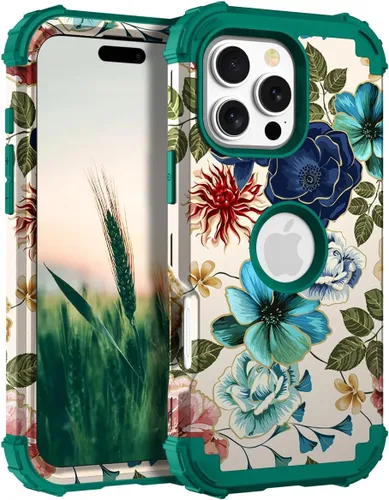 Miniatura 131 de Hocase Funda para iPhone SE 2022/2020, resistente a prueba de golpes, de plástico duro+goma de silicona, funda protectora híbrida para iPhone SE