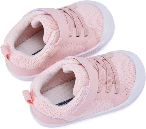 Miniatura 38 de BMCiTYBM Zapatos de bebé para niños pequeños, zapatillas de malla transpirable antideslizantes