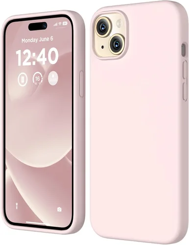 Miniatura 13 de Funda de silicona para iPhone 15 Plus, cubierta protectora de cuerpo completo, forro de microfibra suave antiarañazos, funda delgada ultrafina