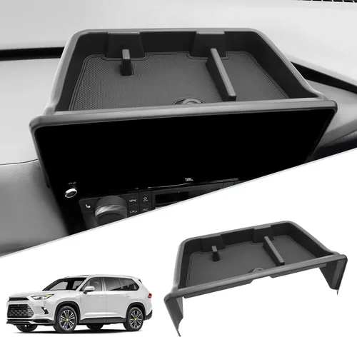 Miniatura 17 de SKTU Organizador de consola central para Honda Pilot 2025 2026 Pilot/2024-2026 Bandeja de reposabrazos para pasaporte 2025 2026 Bandeja de consola
