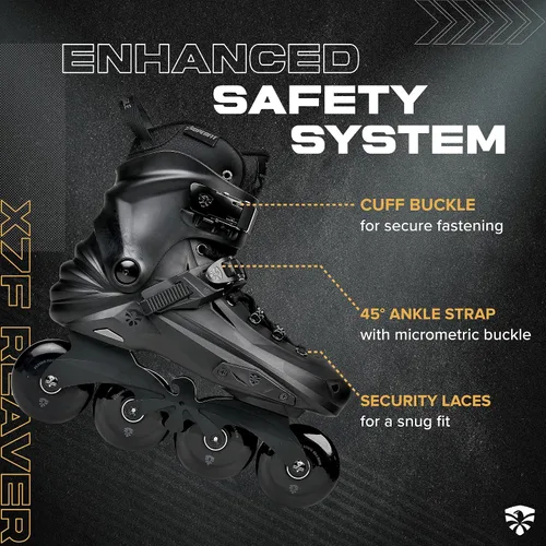 Miniatura 3 de FlyingEagle X7F Reaver - Patines en línea para adultos, zapatos de patinaje de velocidad en línea para adultos, patines en línea para adultos