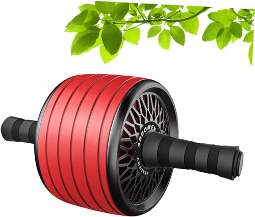 Miniatura 5 de Zerodeko Silent Ab Roller - Dispositivo de fitness para gimnasio en casa, asas antideslizantes, entrenador de núcleo ligero para hombres y mujeres
