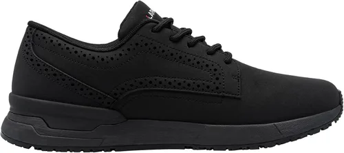 Miniatura 6 de LARNMERN Zapatos de trabajo antideslizantes para hombres, cocina, chef, antideslizantes, impermeables, para servicio de alimentos, restaurante