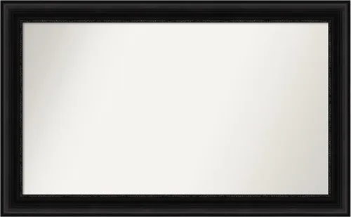 Miniatura 621 de Amanti Art Espejo personalizado, espejo de baño negro puente, espejo de pared o espejo de tocador de baño sobre el fregadero (26 x 26 pulgadas)