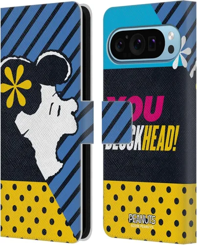 Miniatura 49 de Head Case Designs Officially Licensed Peanuts Snoopy & Woodstock 2 Halfs and Laughs Leather Wallet Case Compatible with Google Pixel 8 Snoopy