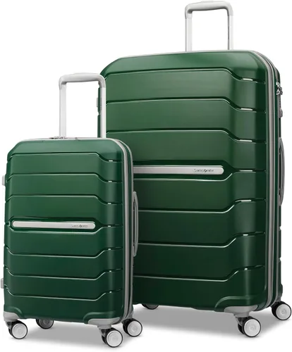 Miniatura 64 de Samsonite Freeform de carcasa rígida expandible con ruedas giratorias dobles, Negro