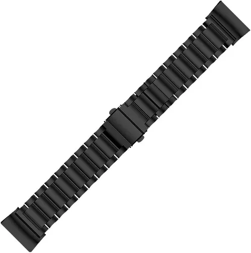 Miniatura 6 de Maxjoy Bandas de carga compatibles con Fitbit: Correa de metal Charge 4/3 SE, repuesto de correa de pulsera de acero inoxidable, tamaños