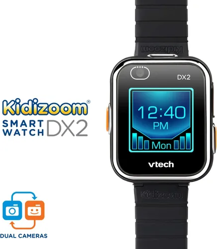 Miniatura 2 de VTech KidiZoom Smartwatch DX2, negro