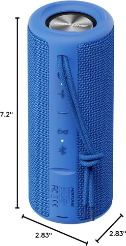 Miniatura 8 de MIATONE Altavoces Boombox al Aire Libre Portátiles Bluetooth Altavoces Inalámbricos Impermeables - Azul