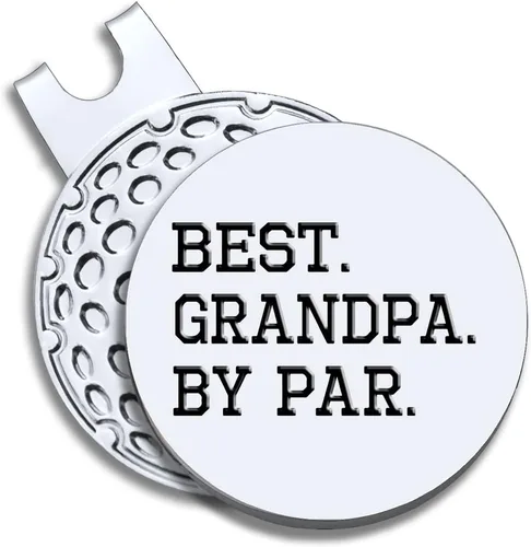 Miniatura 15 de Men Golf Ball Marker with Magnetic Hat Clip, Funny Golf Accessories Gifts for Men, Novelty Birthday Gifts for Male Golfer Fan