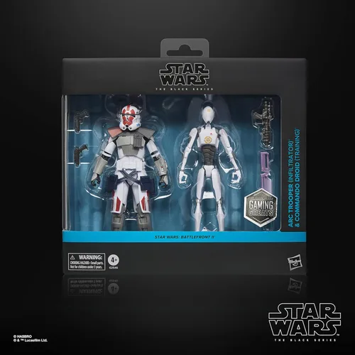 Miniatura 2 de STAR WARS The Black Series ARC Trooper (Infiltrator) y Commando Droid (entrenamiento), Battlefront II - Figuras de acción coleccionables prémium