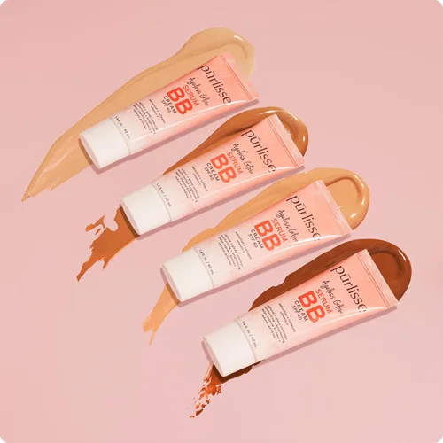 Miniatura 7 de pūrlisse Ageless Glow Serum BB Cream SPF 40 - Glow BB Cream con SPF enriquecido con Bakuchiol y vitamina C para ayudar a mejorar la firmeza y Dorado
