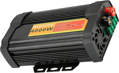 Miniatura 8 de Inversor de corriente para coche, 12 V CC a 110 V CA 4000 W Auto Voltaje Transformador Inversor Convertidor Coche