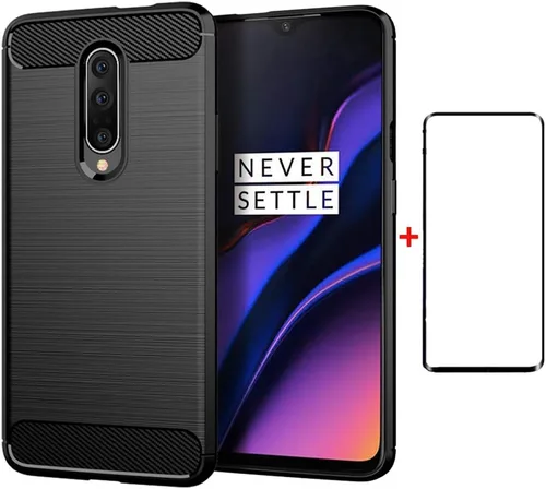 Asuwish Funda para teléfono para OnePlus 7 Pro con cubierta protectora de pantalla y accesorios delgados de TPU para celda, protector OnePlus7Pro 5G