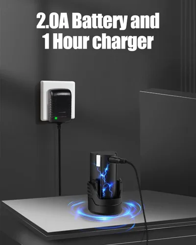 Miniatura 9 de AVID POWER Llave de trinquete eléctrica inalámbrica de 3/8", 44.2 pies-libras Kit de llave de trinquete eléctrica de 12V con dos baterías de 2.0Ah