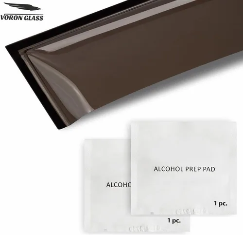 Miniatura 6 de Voron Glass - Protectores de lluvia con cinta adhesiva extra duraderos para Hyundai Elantra 2011-2016 Sedán, deflectores de ventana, viseras