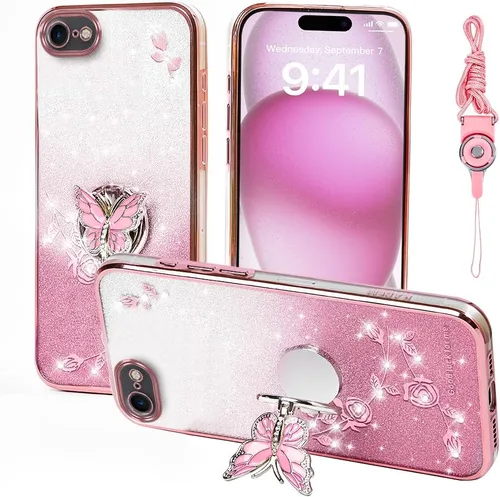Miniatura 20 de para Apple iPhone 6 (12 cm) Funda para teléfono, para iPhone 6S Funda para teléfono móvil para mujeres y niñas, Funda protectora de TPU con diseño