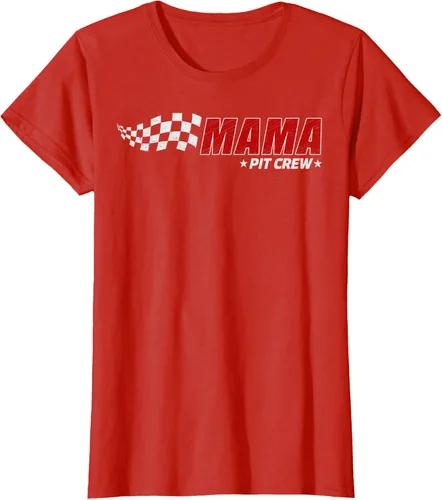 Miniatura 78 de Mama Pit Crew Race Car Birthday Family Matching Pit Crew Camiseta