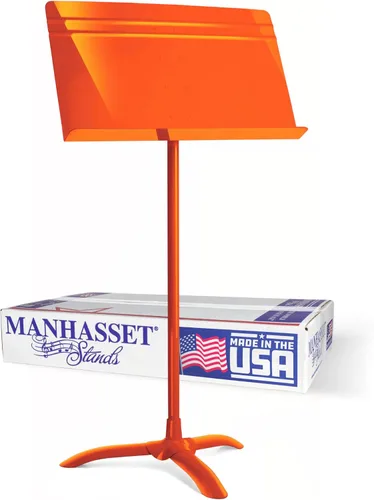 Miniatura 12 de Manhasset Soporte de música para partituras - Modelo 48 Symphony - Soporte Manhasset duradero y duradero - Altura ajustable - 26" a 48" - Fabricado