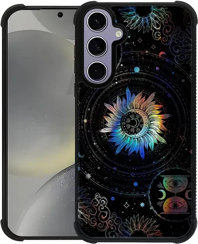 Miniatura 25 de ZHEGAILIAN Funda compatible con Samsung Galaxy S22 Ultra, funda de vidrio orgánico para niñas, mujeres y hombres, diseño de cuatro esquinas, Cabeza