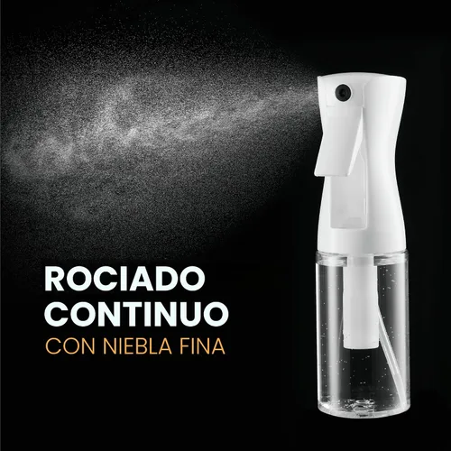 Miniatura 3 de Paquete de 2 botellas de spray continuo – Pulverizador de niebla ultrafina Botella de spray de agua para botella de spray de cabello Botellas