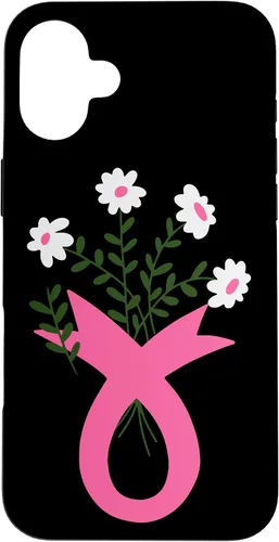 Miniatura 22 de Flower Jar Pink Ribbon Breast cancer Awareness Month Women Case for iPhone 16
