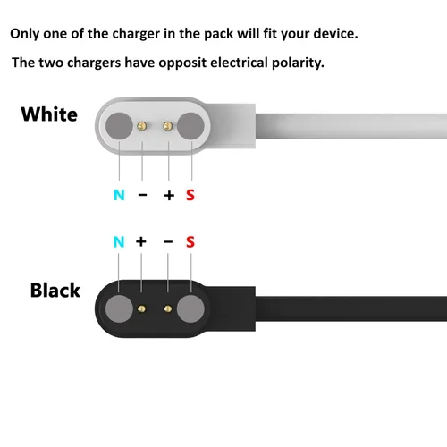 Miniatura 6 de Cable de carga compatible con Nemheng Smart Watch Charger N33 / N22 / Y33 / Y33E cable USB de repuesto magnético portátil para cable de carga