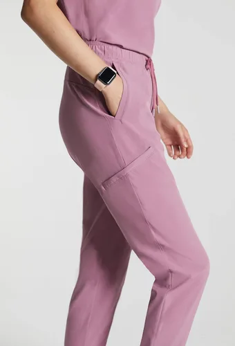 Miniatura 4 de Asmar Scrubs Susan - Pantalones quirúrgicos con múltiples bolsillos para mujer elásticos con cordón