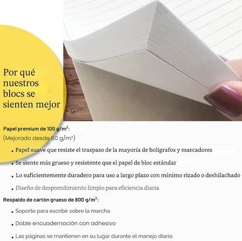 Miniatura 6 de Planificador de lista de tareas, bloc de notas de 60 páginas. Planificación sin fecha con lista de verificación de tareas y secciones de prioridad