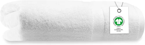 Miniatura 29 de Toalla de baño de felpa de algodón orgánico de lujo Certificado GOTS y OEKO-TEX Toallas de calidad hotelera premium Tecnología Feather Touch