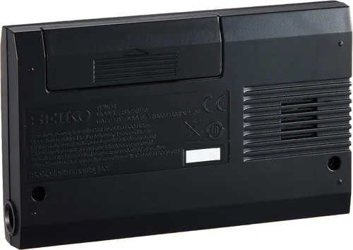 Miniatura 2 de Seiko SAT10BE Impresionante afinador de guitarra/bajo con función de afinación plana, color negro