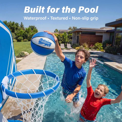 Miniatura 2 de GoSports Water Basketballs 2 Pack - Choose Between Size 3 and Size 6, Great for Swimming Pool Basketball Hoops