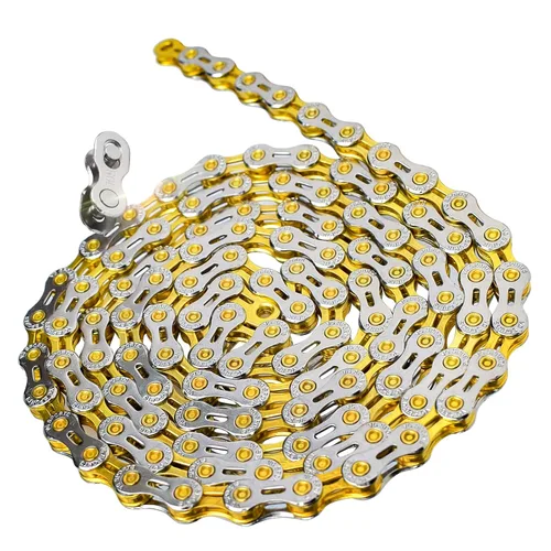 Miniatura 34 de VG SPORTS Cadenas de bicicleta de 6/7/8/9/10/11 velocidades, cadenas de bicicleta ligeras semihuecas/huecas para bicicleta de carretera/MTB/BMX