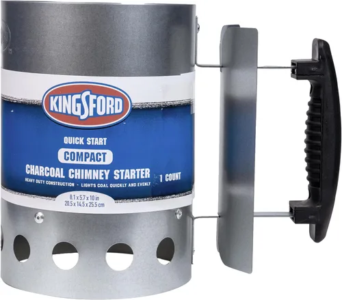 Miniatura 6 de Kingsford Iniciador de lujo para chimenea de carbón de alta resistencia Iniciador de chimenea para parrilla de carbón y barbacoas, compacto, fácil