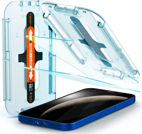 Miniatura 12 de Spigen AluminaCore - Protector de pantalla de vidrio templado [Glas.tR EZ Fit] diseñado para iPhone Air [Paquete de 2], dureza 9H+, durabilidad