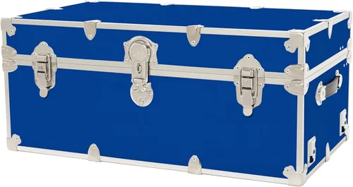 Miniatura 11 de Rhino Trunk & Case Maletero grande clásico, 32 x 18 x 14 pulgadas, capacidad de más de 1500 libras, muchos colores, tapa de cierre suave. Fuerte