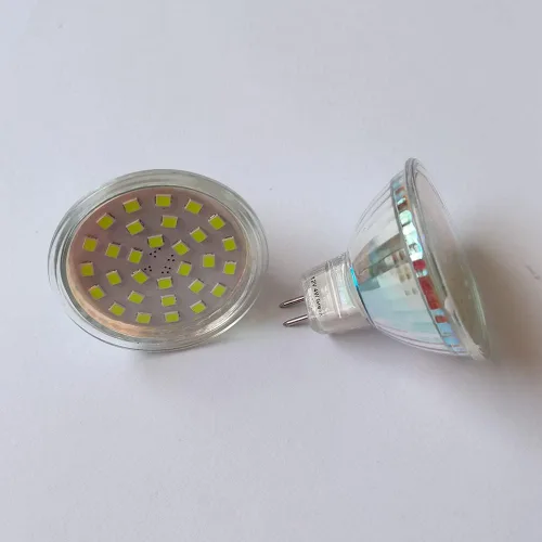 Miniatura 8 de 12V bajo voltaje MR16 GU5.3 Base LED 4W Bombilla verde equivalente a 20W 35W Luz halógena para iluminación de pista de inundación de paisaje al aire