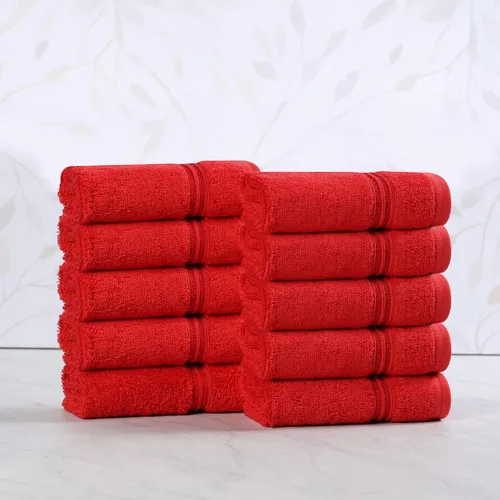 Miniatura 205 de Superior - Juego de 8 toallas de mano de algodón egipcio, toallas básicas de secado rápido, toallas pequeñas absorbentes, faciales, spa, cocina