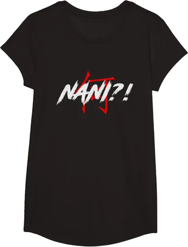 Miniatura 4 de Nani Meme Anime Japanese Camiseta, Negro, S