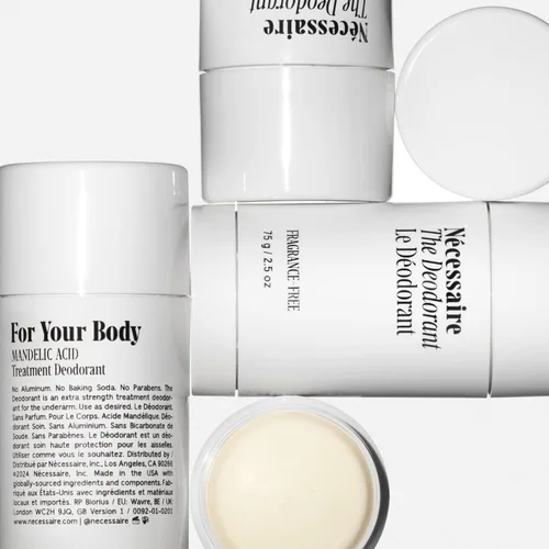 Miniatura 9 de Nécessaire The Deodorant - Sin fragancia, desodorante natural sin aluminio para mujeres y hombres. Tratamiento extra fuerte con ácido mandélico.