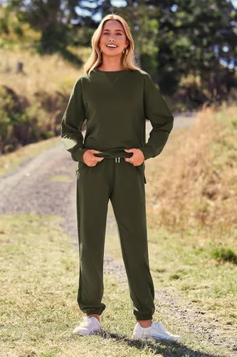 Miniatura 88 de Prettygarden - Conjunto de pijama de dos piezas para mujer, diseño de teñido anudado, sudadera informal de manga larga con pantalones largos, ropa