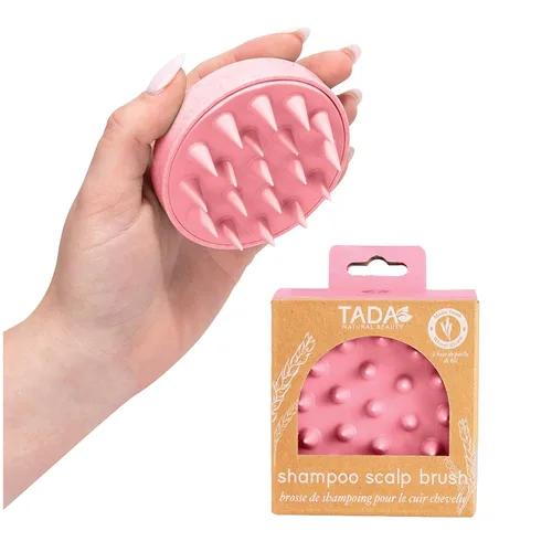 Miniatura 7 de Cepillo masajeador de cuero cabelludo para el crecimiento del cabello y el alivio del estrés Depurador de cuero cabelludo de silicona suave