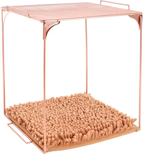 Miniatura 13 de Organizador de estante para casillero y kit de decoración con alfombra para casillero, adecuado para la escuela, oficina, elementos esenciales