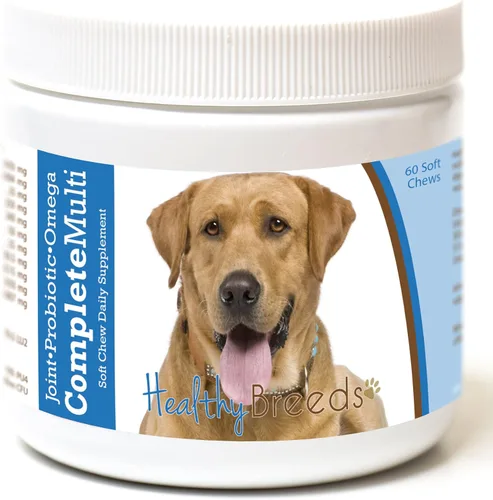 Miniatura 242 de Healthy Breeds Pug todo en uno multivitamínico suave masticable 60