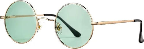 Miniatura 7 de PORADAY Circle Lennon - Gafas de sol polarizadas redondas retro, estilo hippie, gafas de sol de círculo pequeño