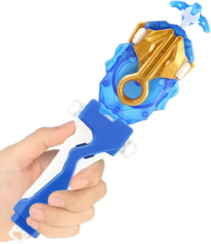 Lanzador y agarre de cuchilla de batalla Bey Burst, B-184 Lanzador de cuerda de giro izquierdo y derecho, sistema de capa DB compatible con todas