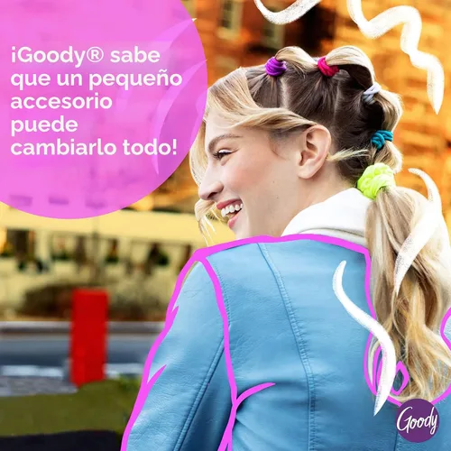 Miniatura 4 de Goody Elásticos Ouchless para niñas, 0.08 pulgadas, 72